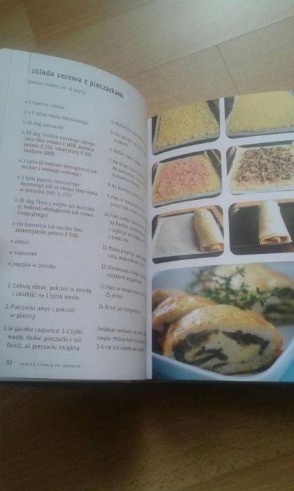 Książka przepisy kulinarne