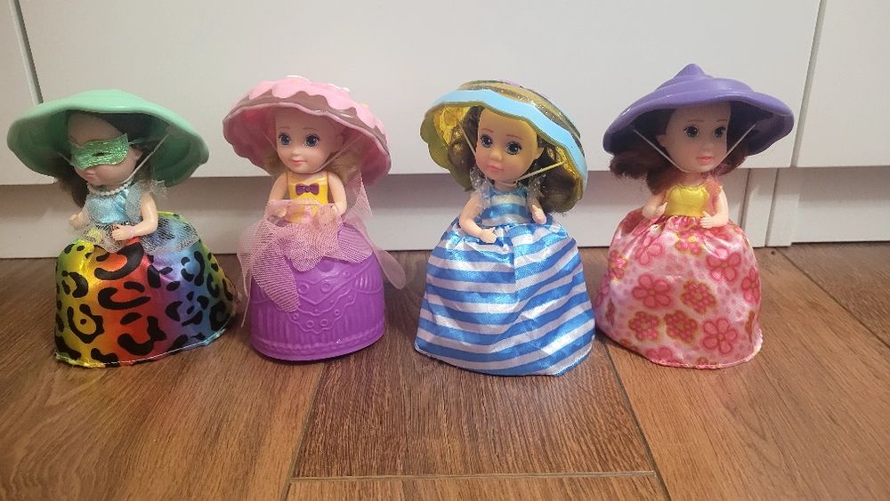 LALKA Cupcake Laleczka babeczka 4 szt