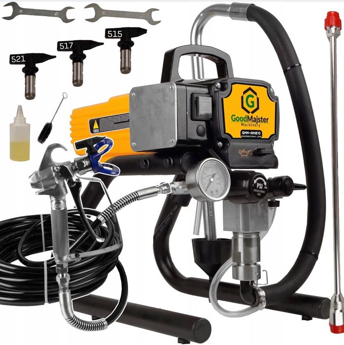 Na Wynajm Agregat Malarski hydrodynamiczny Good Maister GMM-AM210