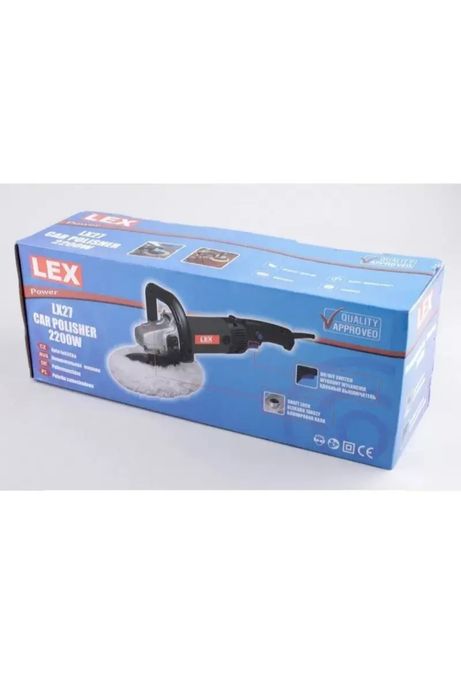 Полірувальна машинка для полірування машин 2200 Вт LEX LX27