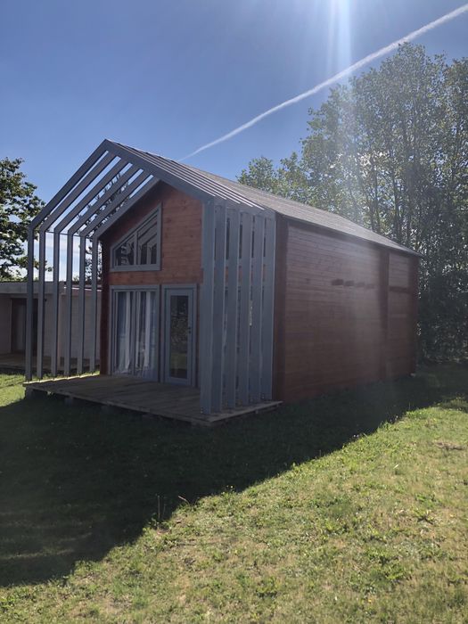 Domek drewniany letniskowy 5x7 Stodoła