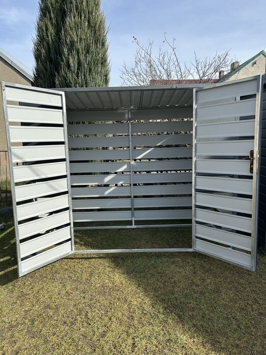 Wiata śmietnikowa 2,5m/1m