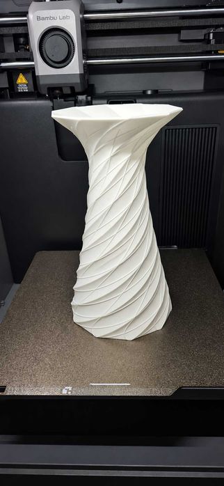 Vaso Vórtex – Design exclusivo em impressão 3D