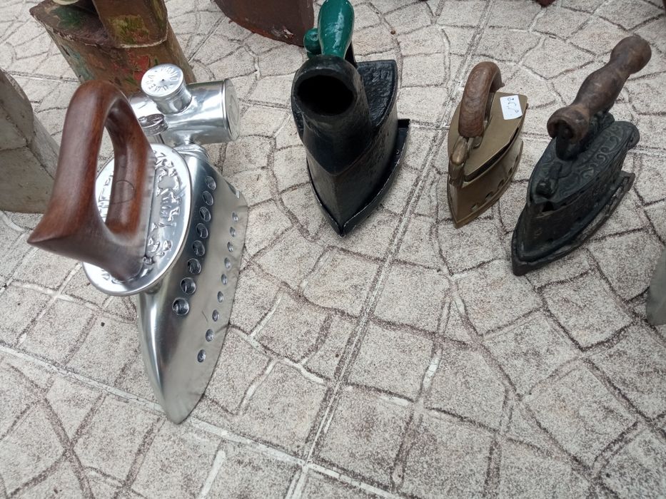 Iron Collection. Small, medium, and large irons, almost all from64550205773698122