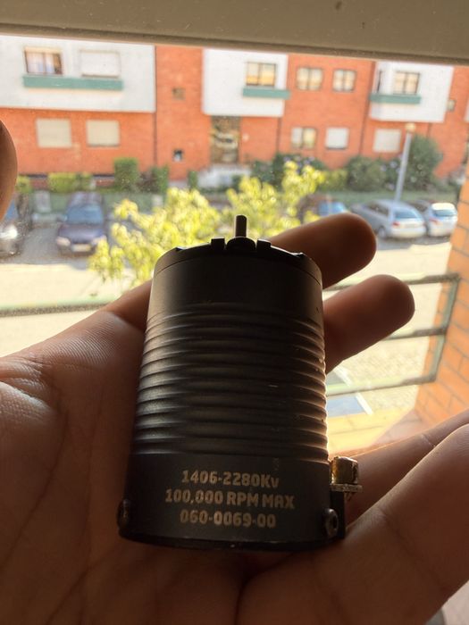 Material rc jantes e motor Castle 100.000rpm