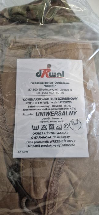 Kombinezon ćwiczebny  WS  530 zł multicam