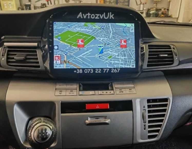 Магнітола FR-V EDIX Honda JAZZ FIT STREAM CITY ELEMENT CarPlay Андроїд