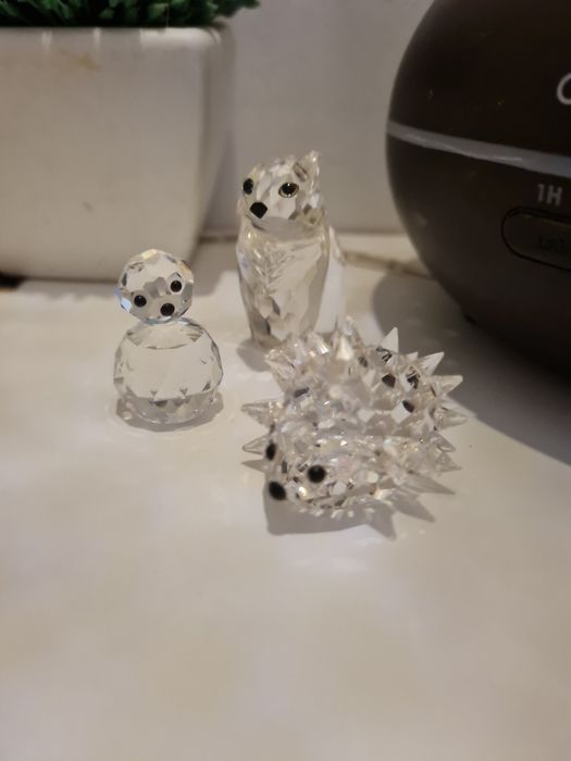 7 Peças decorativas Cristal swaroski