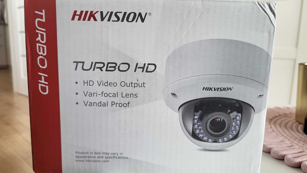 Kamera HIKVISION Color DS-2CE56D0T-VPIR3E 2.8-12mm IP66 nieużywana analogowa PoC.af