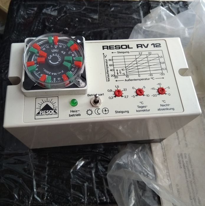 Regulator sterownik RESOL RV 12, PATECH RV 12