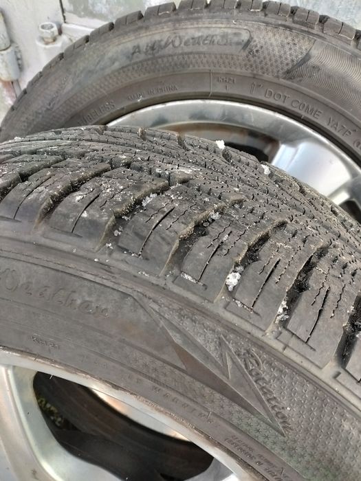 Alufelgi z oponami zimowymi