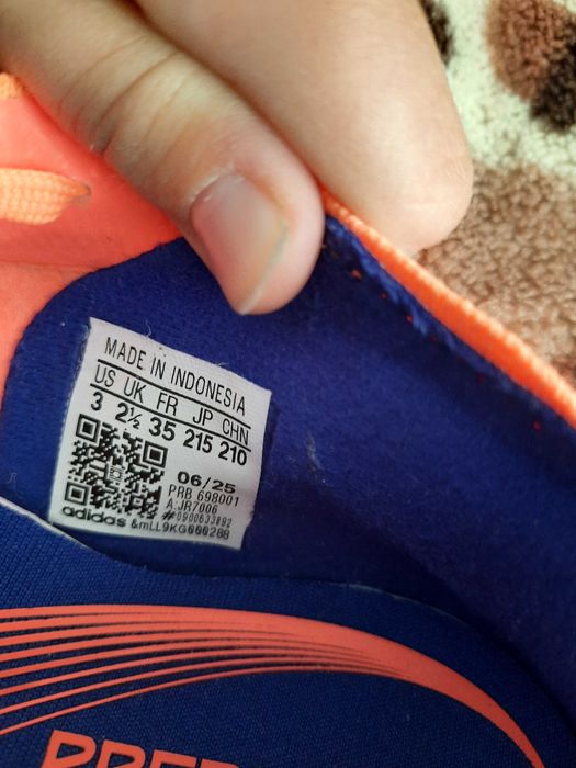 Buty piłkarskie dziecięce Predator Elite Fold Over 35 rozmiariar