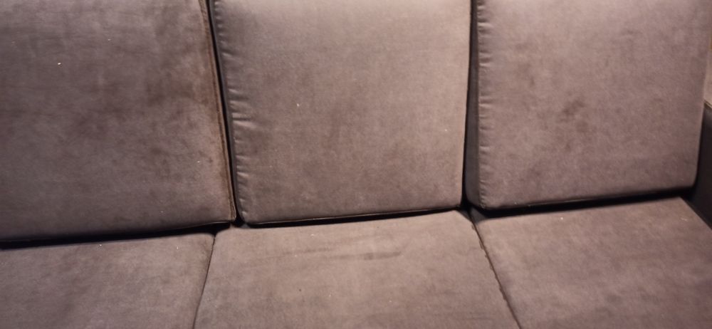 Sofá Castanho de 3 Lugates