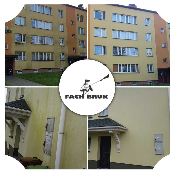 Mycie elewacji, kostki brukowej, dachów, impregnacja, gwarancja