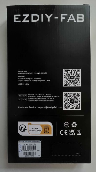 Riser PCIE4.0 20 cm kątowy EZDIY-FAB