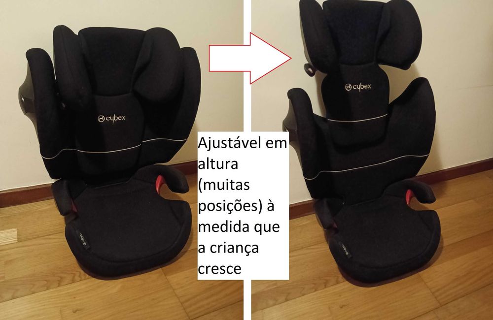 Cadeira auto Cybex grupos 2 e 3 - em ótimo estado!