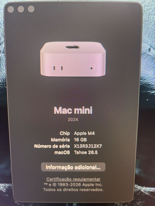 Mac mini m4 16gb