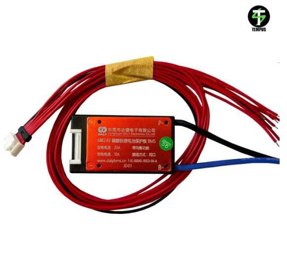 BMS 8S 3,2V (24V) с балансировкой 20A (DALY)