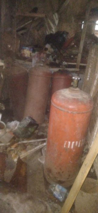 Продам срочно газ баллон б/у 10 штук!