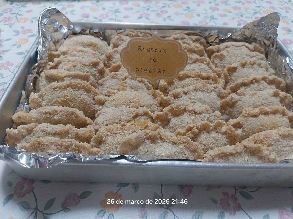 Rissóis fresquinhos do Luso Mealhada