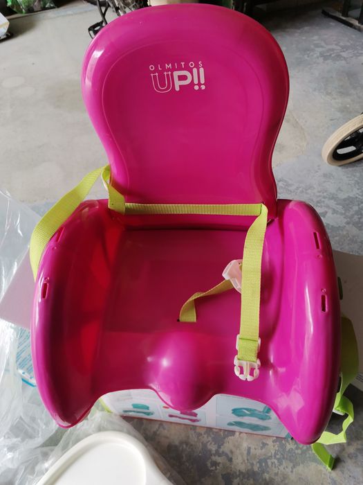 Trona plegável, cadeira de jantar infantil