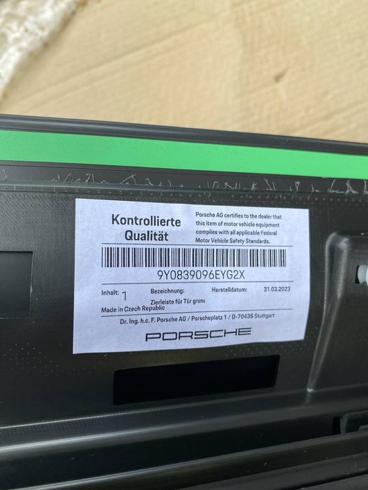 Porsche cayenne 9y0 gts накладки на двері: 800 $ - Пороги и