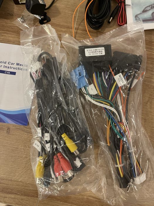 Nowe radio Android BMW E39 od 1999 komplet + kamera cofania