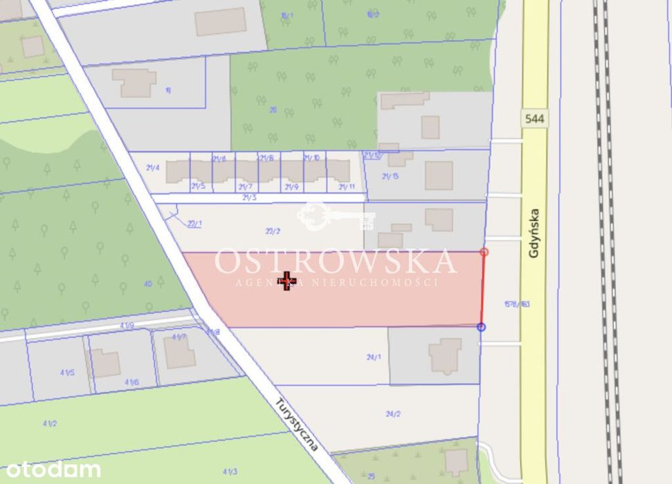Atrakcyjna działka w Mławie, wydane WZ, 3471 m²