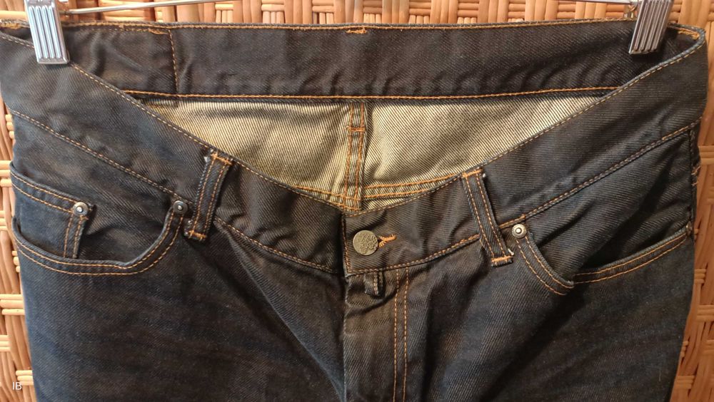 Gant spodnie jeansy 33/34 granatowe nowe