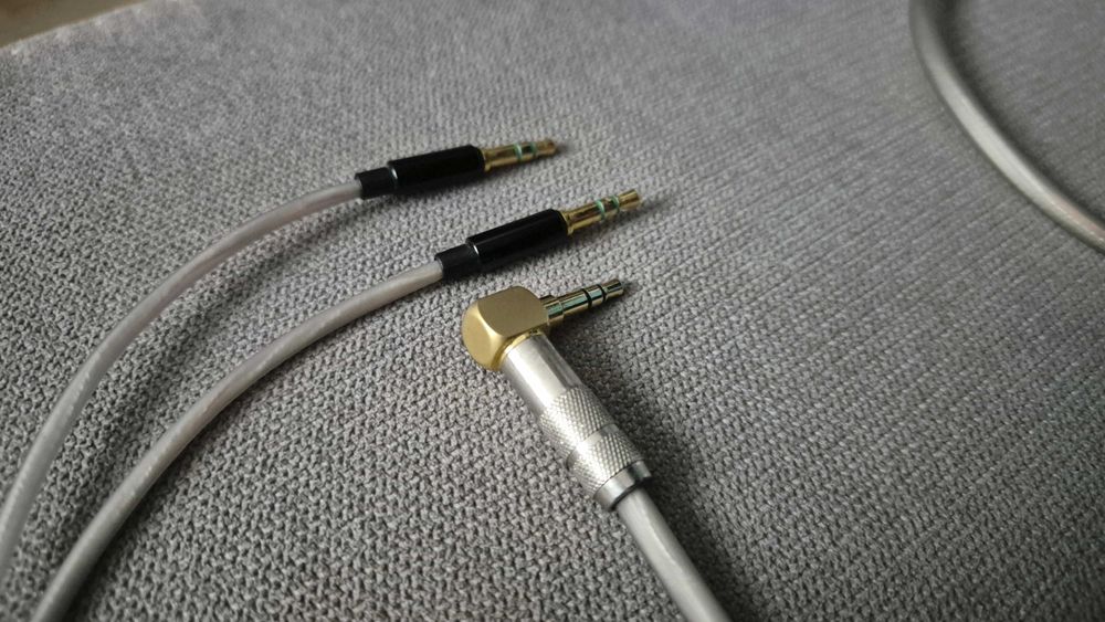 HiFiMAN ANANDA 2x 3.5mm -> Oryginalny kabel kątowy