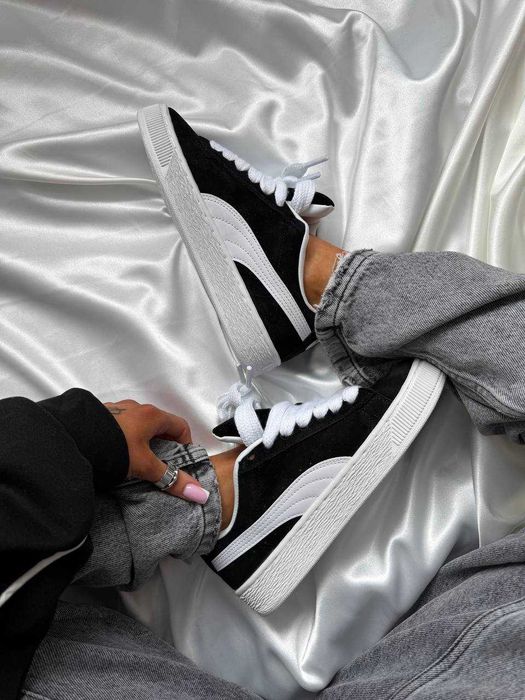!SALE! Puma Suede XL Black White 36 37 38 39 40 41