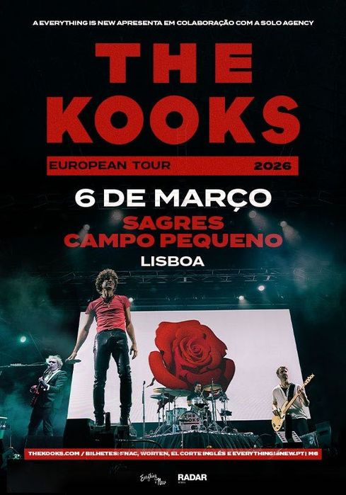 2 Bilhetes The Kooks