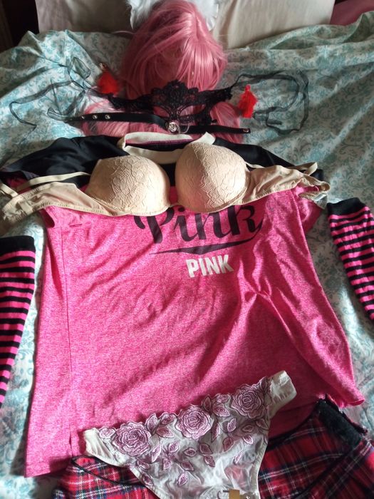 Игровой эротический костюм розовый