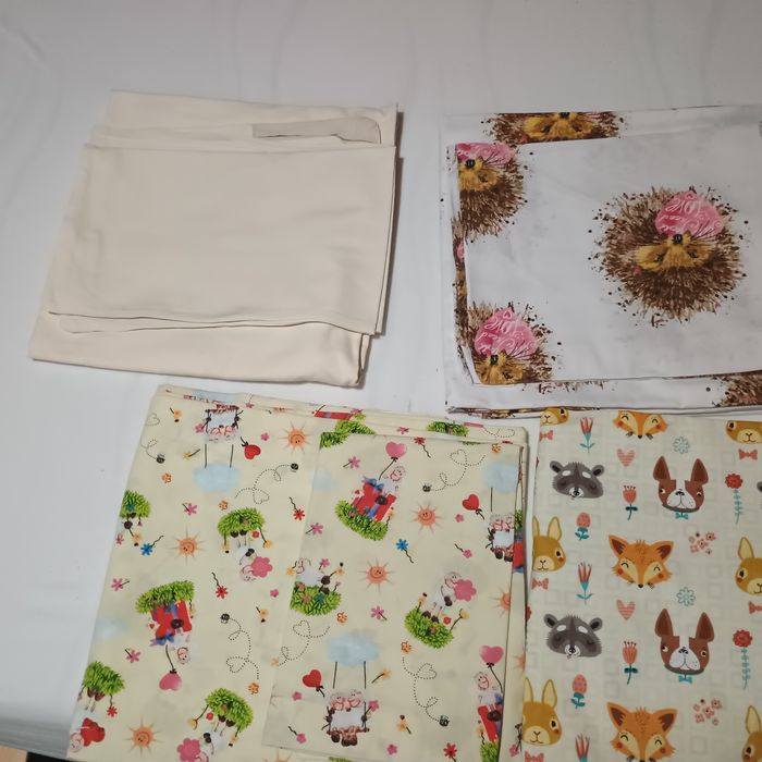 Komplety 5 sztuk poszewek dziecięcych do łóżeczka