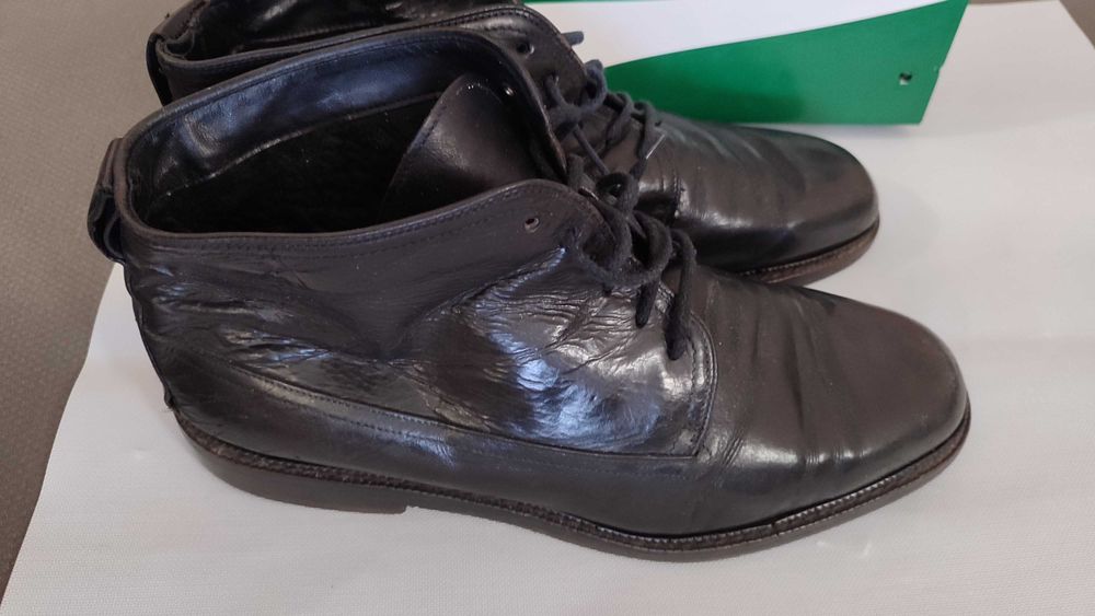 Сапоги чоловічі Італія Torresi з натуральної шкіри на овчині