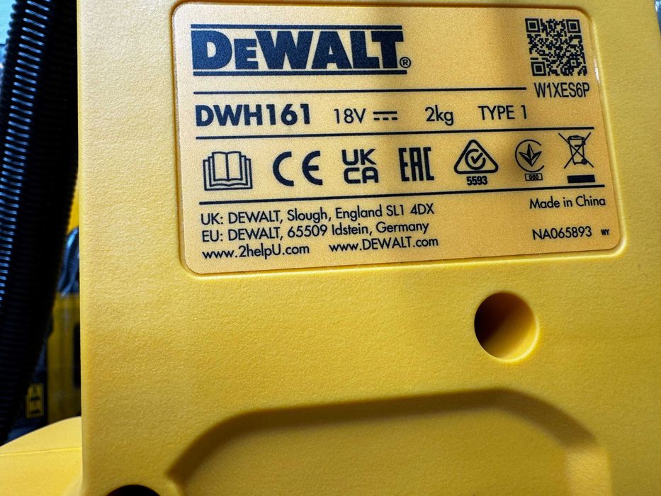 DeWalt 18V XR Odsysacz pyłu DWH161 2026r