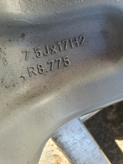 Felgi aluminiowe 17 radius rezerwacja