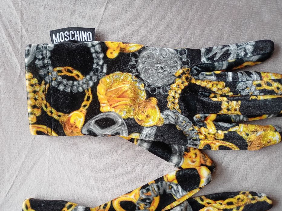 Rękawiczki damskie Moschino