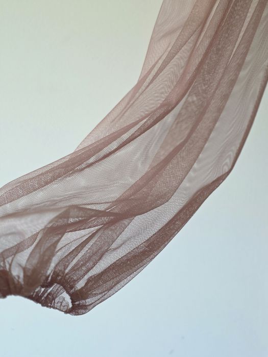 Vissavi 38 sukienka midi chrzest komunia wesele kopertowa tiul