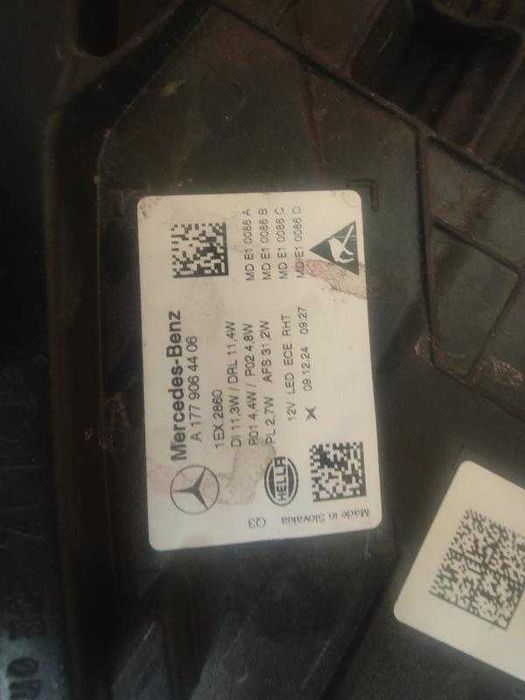 Otica Direita Mercedes-Benz A (W177) | 130515