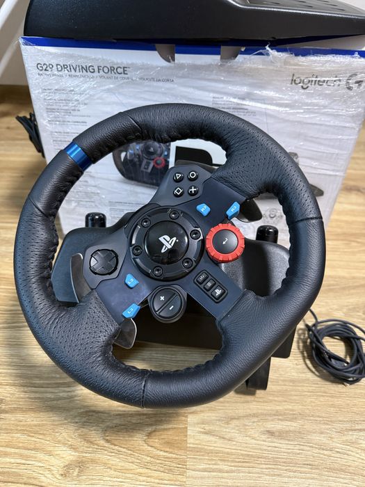 Руль Logitech g29 driving force + КПП