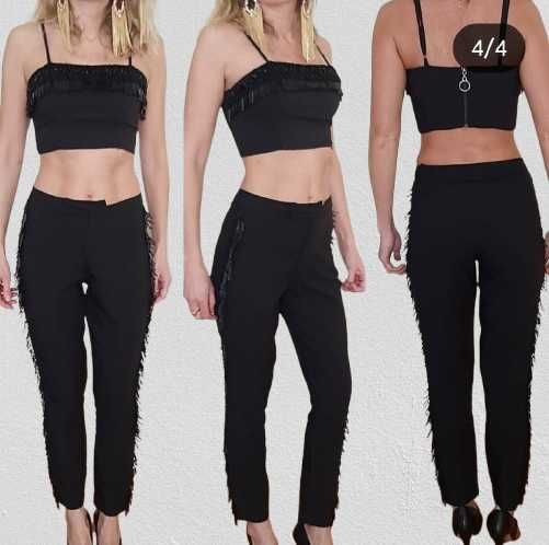 Macacão preto para noite . M