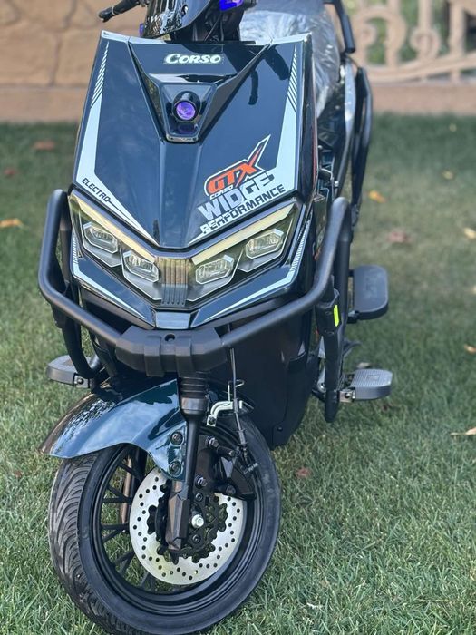 Електроскутер Corso Widget 2500W 72V/32Ah ЛІТІЙ-ЗАЛІЗО-ФОСФАТНА  БАТАР