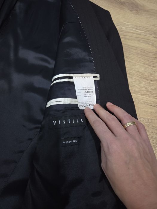 Garnitur Vistula XL czarny wełna