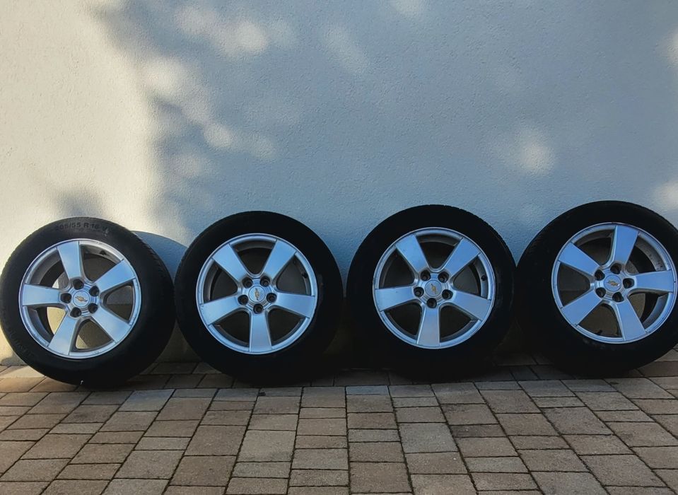 Opony letnie na alufelgach