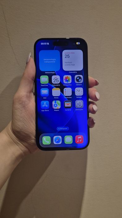 Apple iPhone 15 Pro 128GB Azul Titanium