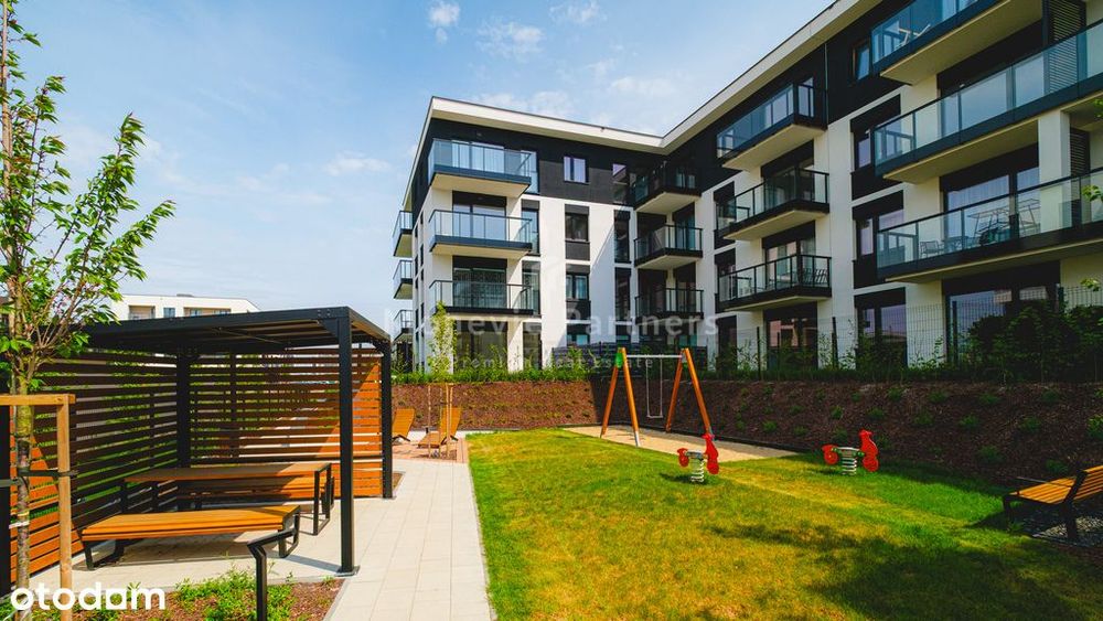 Apartament 2 pok. z dużym ogrodem, wysoki parter
