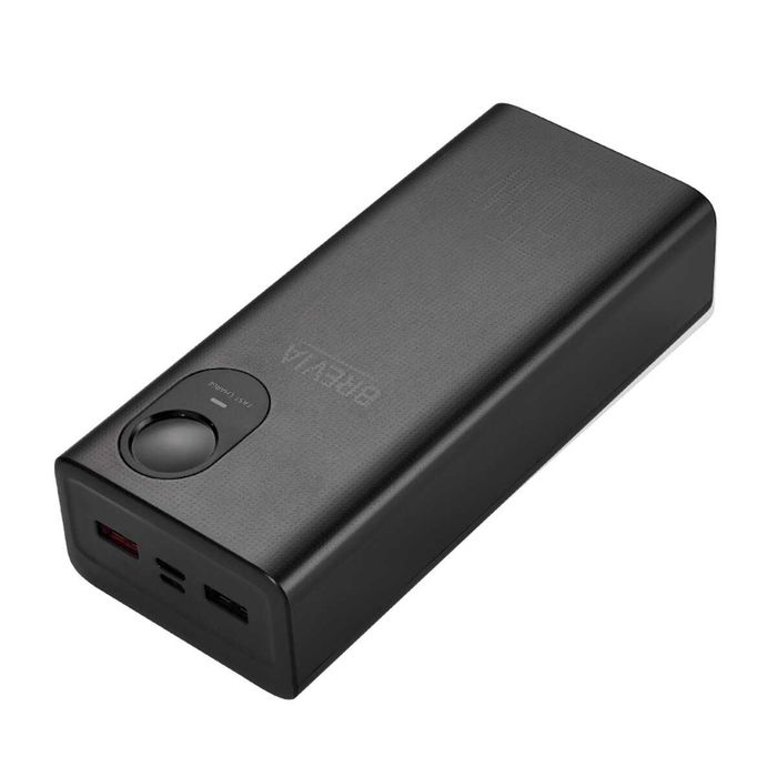 Повербанк (Power Bank) Brevia 30000mAh 65W Li-Pol, LCD чорний