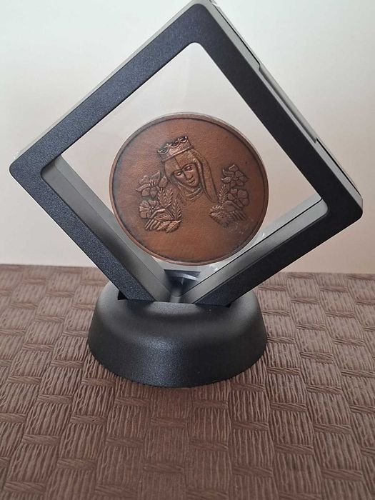 Medalha em liga de bronze de 1960