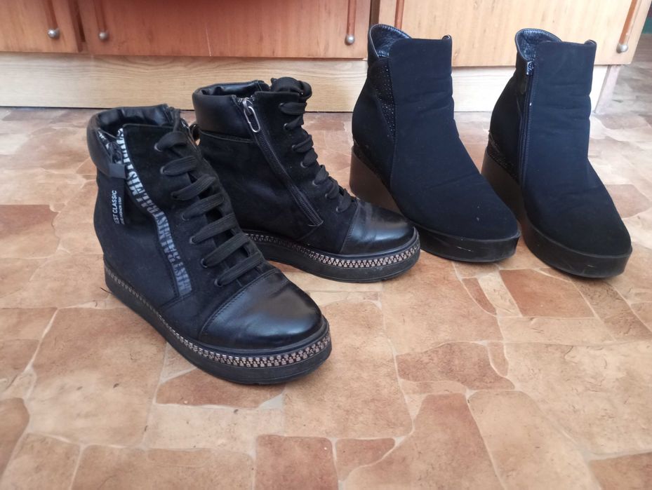 Жіночі черевики для осінньо зимового періоду, бу торг